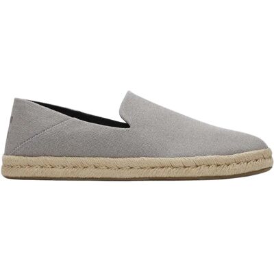 Espadrilles en coton recyclées Toms Santiago Gris 43 - Publicité Espadrilles en coton recyclées Toms Santiago Gris 43 - Publicité
