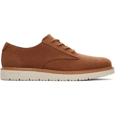 Mocassins en cuir Toms Navi Travel Lite Oxford Marron 46 - Publicité Mocassins en cuir Toms Navi Travel Lite Oxford Marron 46 - Publicité
