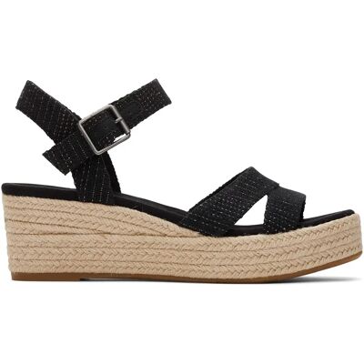 Sandales compensées femme Toms Audrey Noir 37,5 - Publicité Sandales compensées femme Toms Audrey Noir 37,5 - Publicité