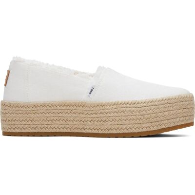 Espadrilles femme Toms Valencia Blanc 39 - Publicité Espadrilles femme Toms Valencia Blanc 39 - Publicité