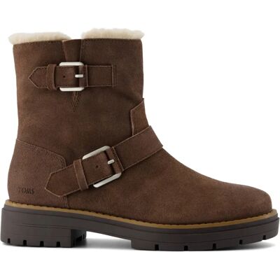 Bottines femme Toms Ionie Moto Marron 38,5 - Publicité Bottines femme Toms Ionie Moto Marron 38,5 - Publicité