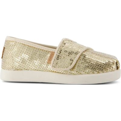 Espadrilles bébé Toms Alpargata Classique Doré 23,5 - Publicité Espadrilles bébé Toms Alpargata Classique Doré 23,5 - Publicité