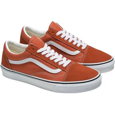 Baskets Vans Old Skool Orange 46 - Publicité Baskets Vans Old Skool Orange 46 - Publicité