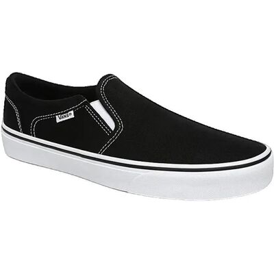Baskets Vans Asher Canvas Noir 42 - Publicité Baskets Vans Asher Canvas Noir 42 - Publicité
