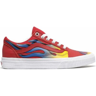 Baskets Vans Old Skool Racer Rouge 40 - Publicité Baskets Vans Old Skool Racer Rouge 40 - Publicité