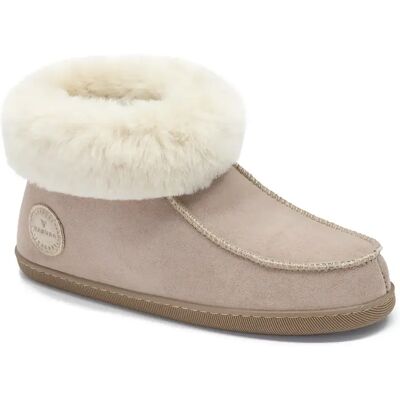 Pantoufles femme Vanuba Peppin Beige 39 - Publicité Pantoufles femme Vanuba Peppin Beige 39 - Publicité