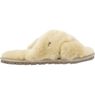 Pantoufles femme Vanuba Kerry Beige 41 - Publicité Pantoufles femme Vanuba Kerry Beige 41 - Publicité