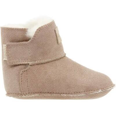Pantoufles en peau de mouton bébé fille Vanuba Kiko Beige 18 - Publicité Pantoufles en peau de mouton bébé fille Vanuba Kiko Beige 18 - Publicité