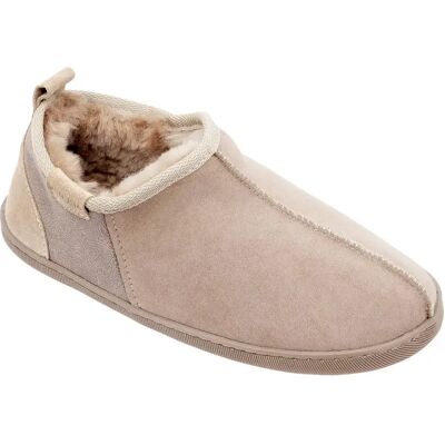 Pantoufles en peau de mouton Vanuba Dorper Beige 43 - Publicité Pantoufles en peau de mouton Vanuba Dorper Beige 43 - Publicité