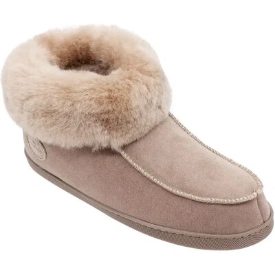 Pantoufles en peau de mouton Vanuba Peppin Beige 45 - Publicité Pantoufles en peau de mouton Vanuba Peppin Beige 45 - Publicité