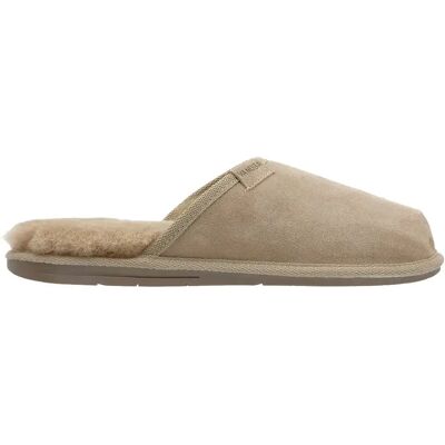 Pantoufles en peau de mouton Vanuba Soay Beige 42 - Publicité Pantoufles en peau de mouton Vanuba Soay Beige 42 - Publicité