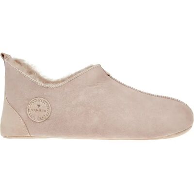 Pantoufles en peau de mouton Vanuba Oxford Beige 43 - Publicité Pantoufles en peau de mouton Vanuba Oxford Beige 43 - Publicité