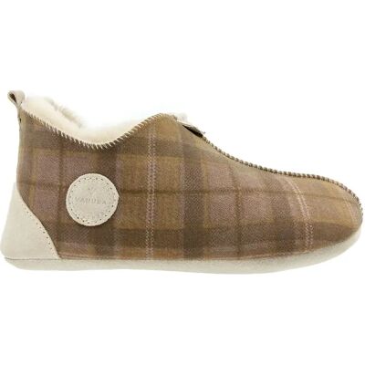 Pantoufles en peau de mouton Vanuba Oxford Beige 43 - Publicité Pantoufles en peau de mouton Vanuba Oxford Beige 43 - Publicité
