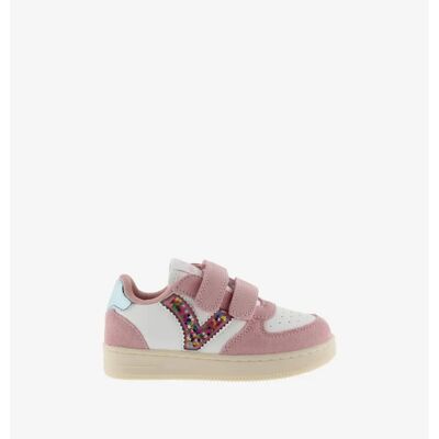 Baskets bébé fille Victoria Rose 27 - Publicité Baskets bébé fille Victoria Rose 27 - Publicité