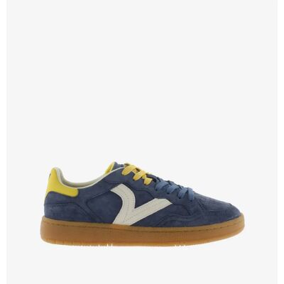 Baskets femme Victoria Smash Suede Bleu 40 - Publicité Baskets femme Victoria Smash Suede Bleu 40 - Publicité