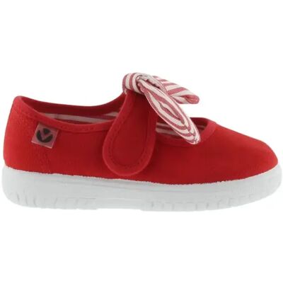 Baskets kid Victoria ojalá mercedes Rouge 19 - Publicité Baskets kid Victoria ojalá mercedes Rouge 19 - Publicité
