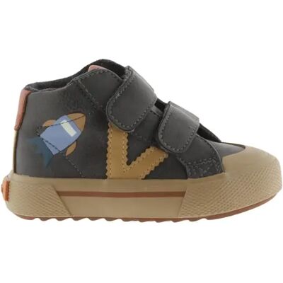 Bottines bébé garçon Victoria Tribu Efecto Piel Print Espacio & Tiras Gris 22 - Publicité Bottines bébé garçon Victoria Tribu Efecto Piel Print Espacio & Tiras Gris 22 - Publicité