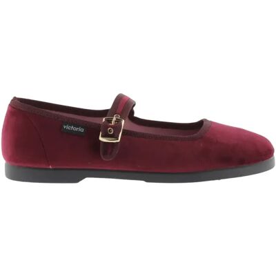Ballerines femme Victoria Gong-fu Terciopelo Rouge 40 - Publicité Ballerines femme Victoria Gong-fu Terciopelo Rouge 40 - Publicité
