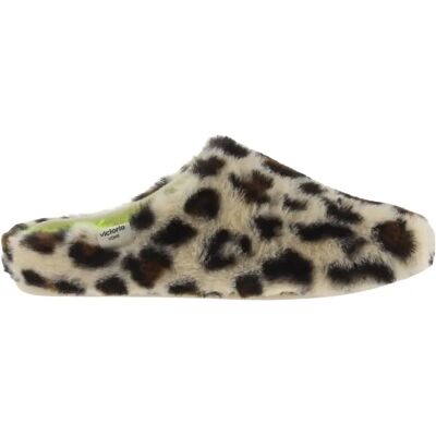 Chaussons femme Victoria Leopardo Beige 36 - Publicité Chaussons femme Victoria Leopardo Beige 36 - Publicité