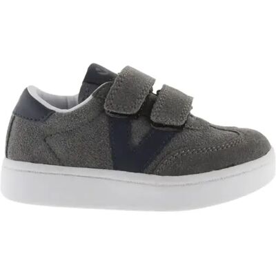Chaussures enfant Victoria millas sport scratchs Gris 34 - Publicité Chaussures enfant Victoria millas sport scratchs Gris 34 - Publicité