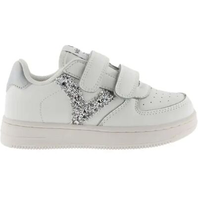 Baskets fille Victoria Tiempo Efecto Piel & Tiras & Fantasía Blanc 34 - Publicité Baskets fille Victoria Tiempo Efecto Piel & Tiras & Fantasía Blanc 34 - Publicité