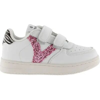 Baskets enfant Victoria tiempo efecto piel & fantasia Rose 24 - Publicité Baskets enfant Victoria tiempo efecto piel & fantasia Rose 24 - Publicité