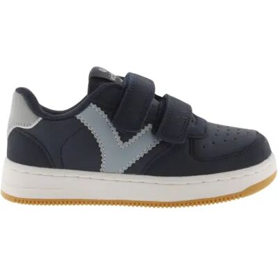 Baskets fille Victoria Tiempo Efecto Piel Bleu 30 - Publicité Baskets fille Victoria Tiempo Efecto Piel Bleu 30 - Publicité