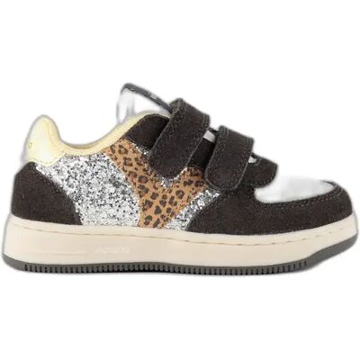 Baskets bandes en paillettes et daim bébé Victoria Tiempo Tiras Gris 27 - Publicité Baskets bandes en paillettes et daim bébé Victoria Tiempo Tiras Gris 27 - Publicité
