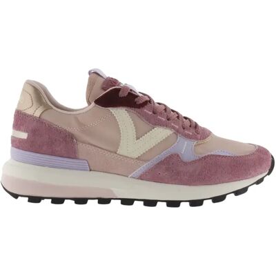 Baskets nylon et dain femme Victoria Luna Rose 37 - Publicité Baskets nylon et dain femme Victoria Luna Rose 37 - Publicité