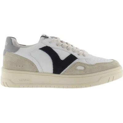 Baskets en cuir et daim Victoria Seul Gris 45 - Publicité Baskets en cuir et daim Victoria Seul Gris 45 - Publicité