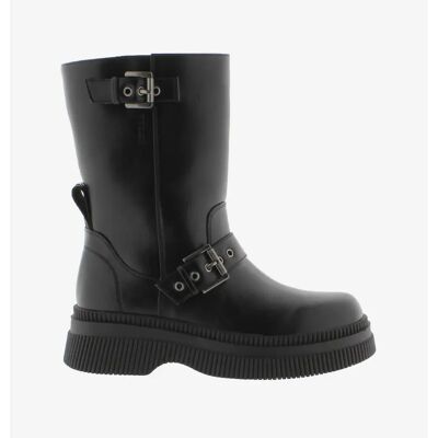 Bottines femme Victoria Dublin Hebillas Efecto Piel Noir 37 - Publicité Bottines femme Victoria Dublin Hebillas Efecto Piel Noir 37 - Publicité