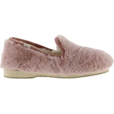 Chaussons en fourrure douce femme Victoria Wamba Rose 36 - Publicité Chaussons en fourrure douce femme Victoria Wamba Rose 36 - Publicité