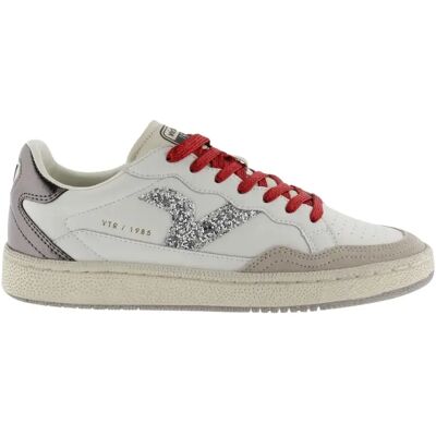 Baskets paillettes métalliques femme Victoria Blanc 37 - Publicité Baskets paillettes métalliques femme Victoria Blanc 37 - Publicité