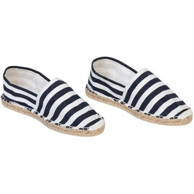 Espadrilles bayadère WDK Partner Noir 46 - Publicité Espadrilles bayadère WDK Partner Noir 46 - Publicité