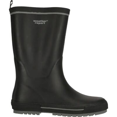 Bottes de pluie en caoutchouc Weather Report Lanbota Noir 39 - Publicité Bottes de pluie en caoutchouc Weather Report Lanbota Noir 39 - Publicité