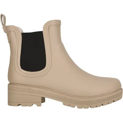 Bottes de pluie femme Weather Report Raimar Beige 37 - Publicité Bottes de pluie femme Weather Report Raimar Beige 37 - Publicité