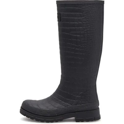 Bottes de pluie femme Woden Le Croco Noir 41 - Publicité Bottes de pluie femme Woden Le Croco Noir 41 - Publicité