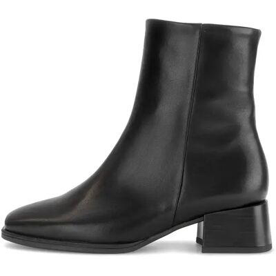 Bottines à talon en cuir lisse femme Gabor Foulardcalf Noir 37 - Publicité Bottines à talon en cuir lisse femme Gabor Foulardcalf Noir 37 - Publicité