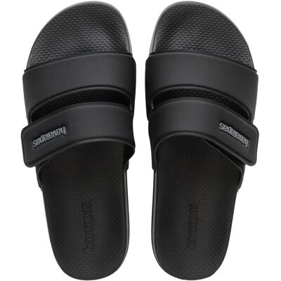 Claquettes Havaianas Noir 37/38 - Publicité Claquettes Havaianas Noir 37/38 - Publicité