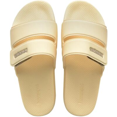 Claquettes Havaianas Beige 37/38 - Publicité Claquettes Havaianas Beige 37/38 - Publicité