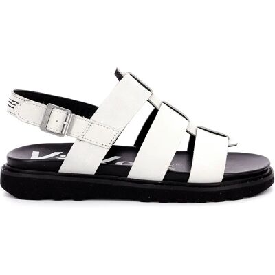 Sandales femme Kickers Neosinead Blanc 41 - Publicité Sandales femme Kickers Neosinead Blanc 41 - Publicité