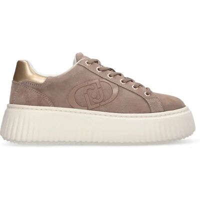 Baskets plateforme en daim femme Liu Jo Elodie 01 Beige 40 - Publicité Baskets plateforme en daim femme Liu Jo Elodie 01 Beige 40 - Publicité