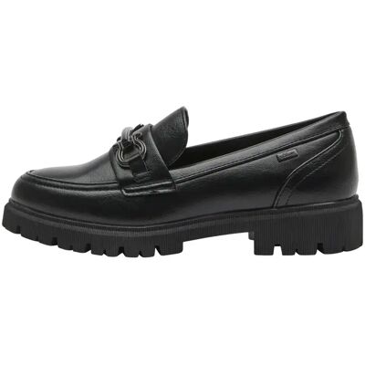 Mocassins aspect cuir avec détail bijou femme s.Oliver Noir 37 - Publicité Mocassins aspect cuir avec détail bijou femme s.Oliver Noir 37 - Publicité