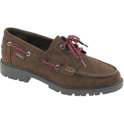 Mocassins à lacets aspect cuir femme s.Oliver Marron 37 - Publicité Mocassins à lacets aspect cuir femme s.Oliver Marron 37 - Publicité