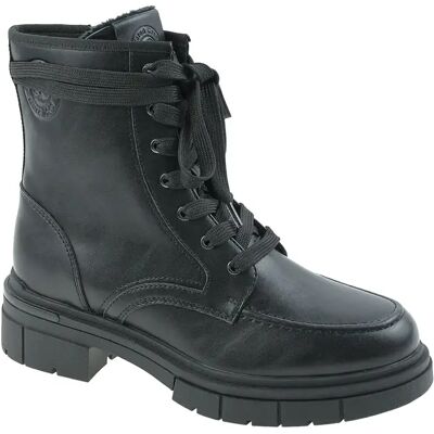 Bottes similicuir à lacets femme s.Oliver Noir 36 - Publicité Bottes similicuir à lacets femme s.Oliver Noir 36 - Publicité