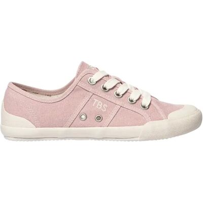 Baskets en toile délavée femme TBS Opaline Rose 38 - Publicité Baskets en toile délavée femme TBS Opaline Rose 38 - Publicité