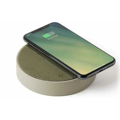 Enceinte Bluetooth Lexon Oslo Energie Vert 350 g - Publicité Enceinte Bluetooth Lexon Oslo Energie Vert 350 g - Publicité