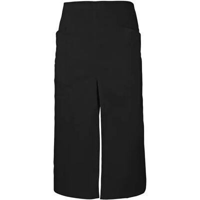Tablier long avec ouverture et poches Velilla Noir TU - Publicité Tablier long avec ouverture et poches Velilla Noir TU - Publicité