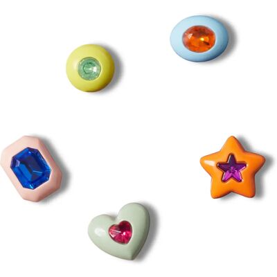 Jibbitz Crocs Poptimism Tiny Shapes (x5) Multicolore TU - Publicité Jibbitz Crocs Poptimism Tiny Shapes (x5) Multicolore TU - Publicité