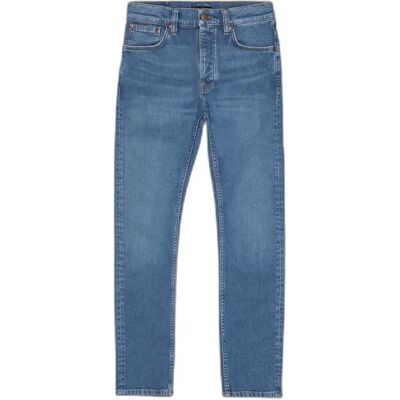 Jeans Nudie Jeans Grim Tim Bleu 27x30 - Publicité Jeans Nudie Jeans Grim Tim Bleu 27x30 - Publicité